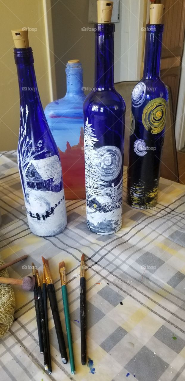bottle art