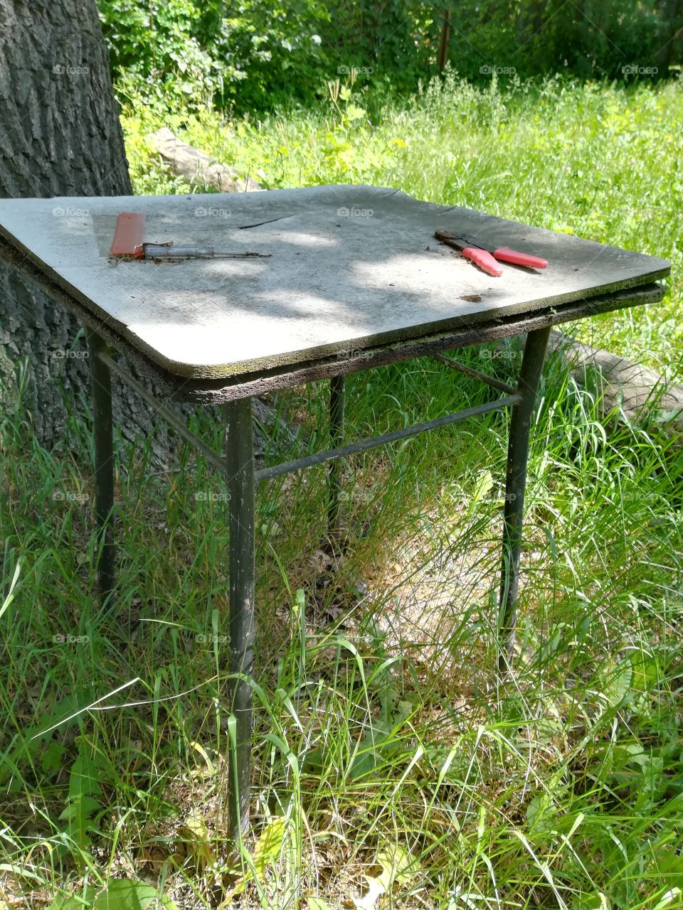 Garden table