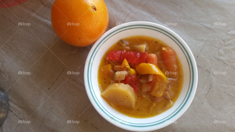 Soup & Orange