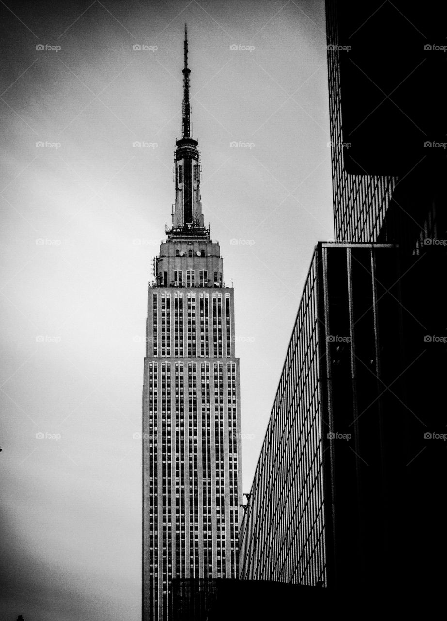 Empire State building. York city