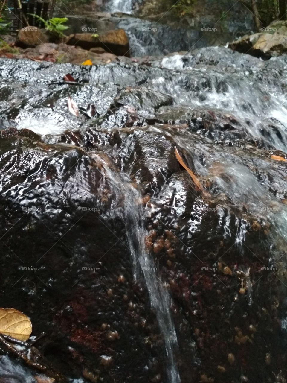 Water flows