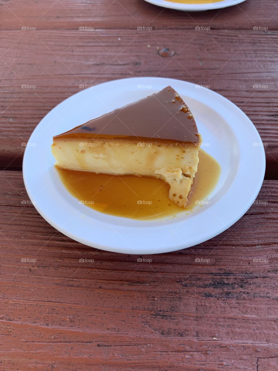 Desert Cuban flan 