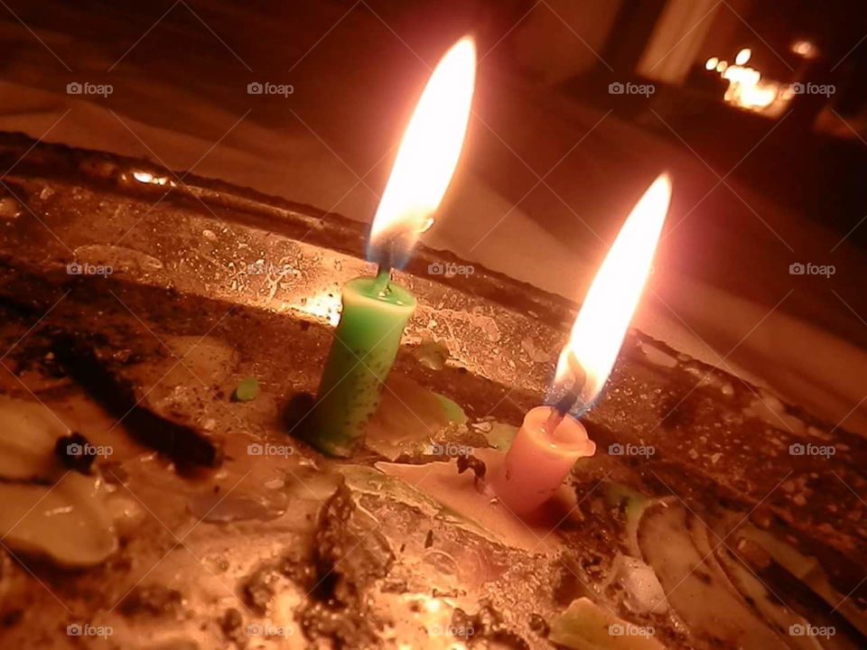 Melting Candles