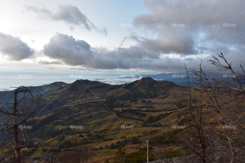 Oxygen deprived peaks of Ecuador