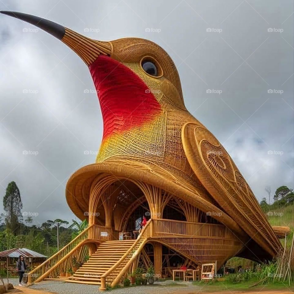 A stunning view of green mountains covered in fog in Yemen