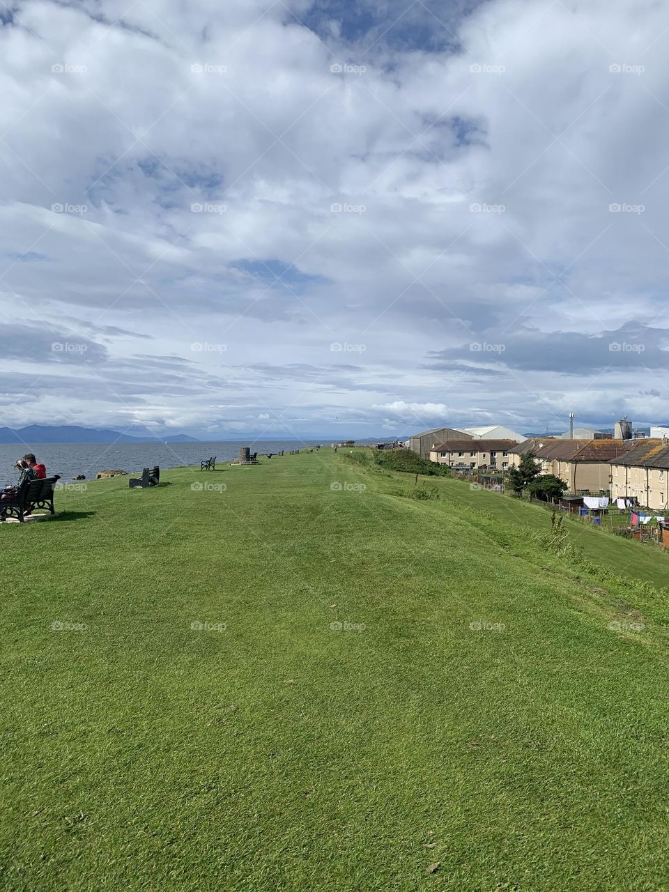 Fjord coast in Scotland