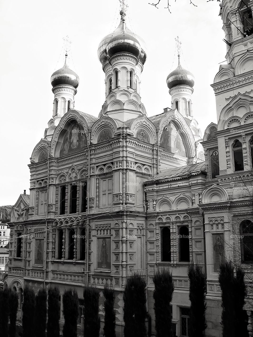 Architecture. Russian Orthodox Architecture in Karlovy Vary