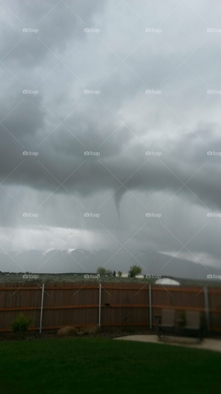 Funnel Cloud, Spring Creek, NV