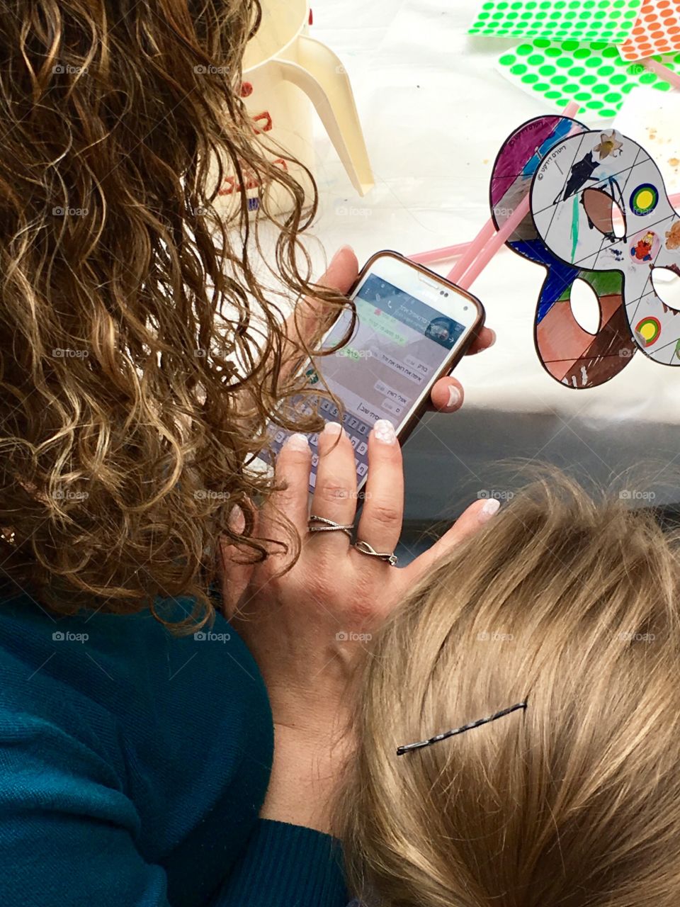 Messages on smartphone