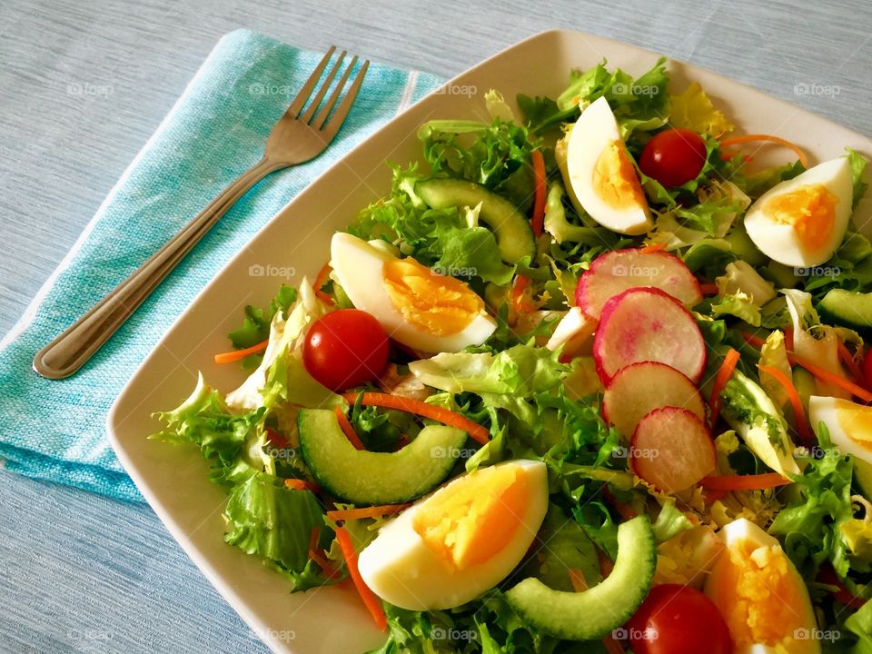 Healthy lunch- Egg salad