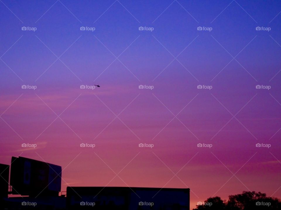 Beautiful sunrise in Indy 