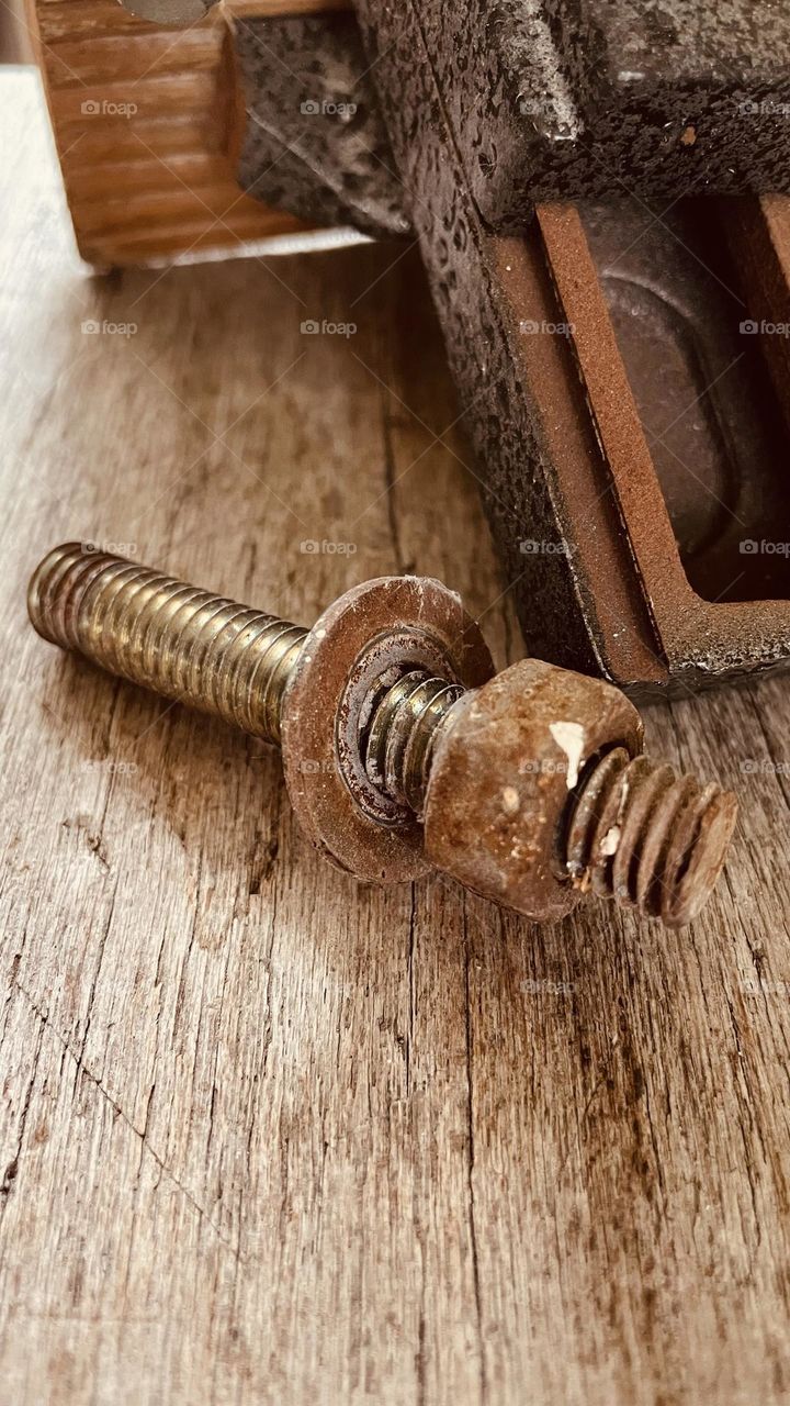 Screw and nut