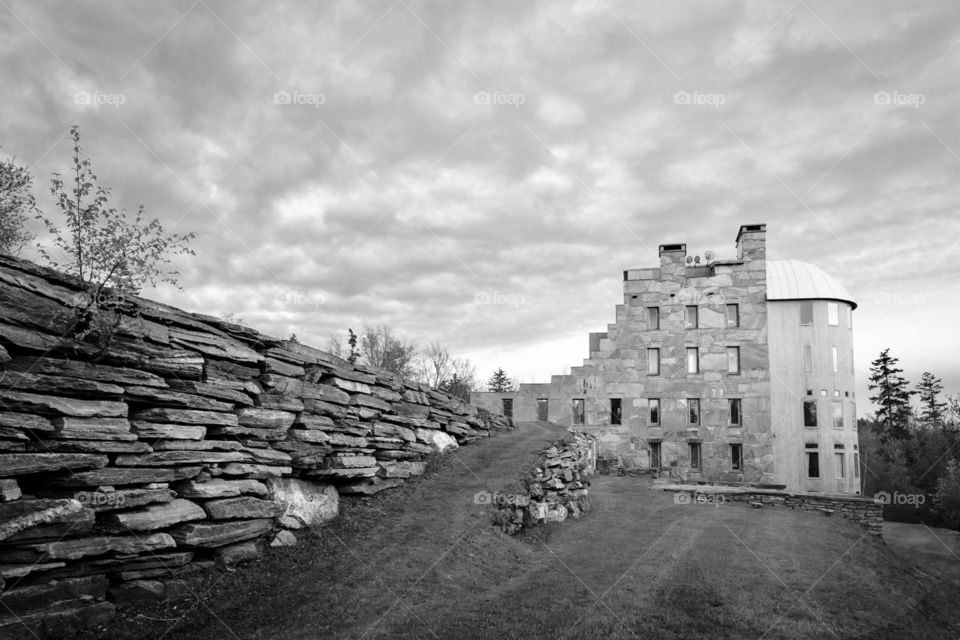 The castle in Cavendish, VT