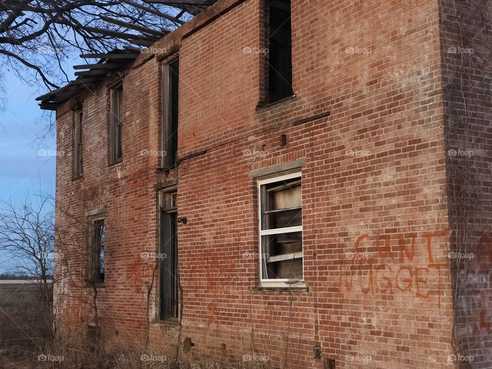 Abandoned house