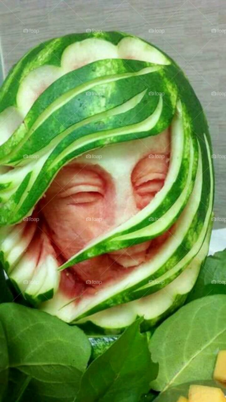 Fruit Art Briles watermelon
