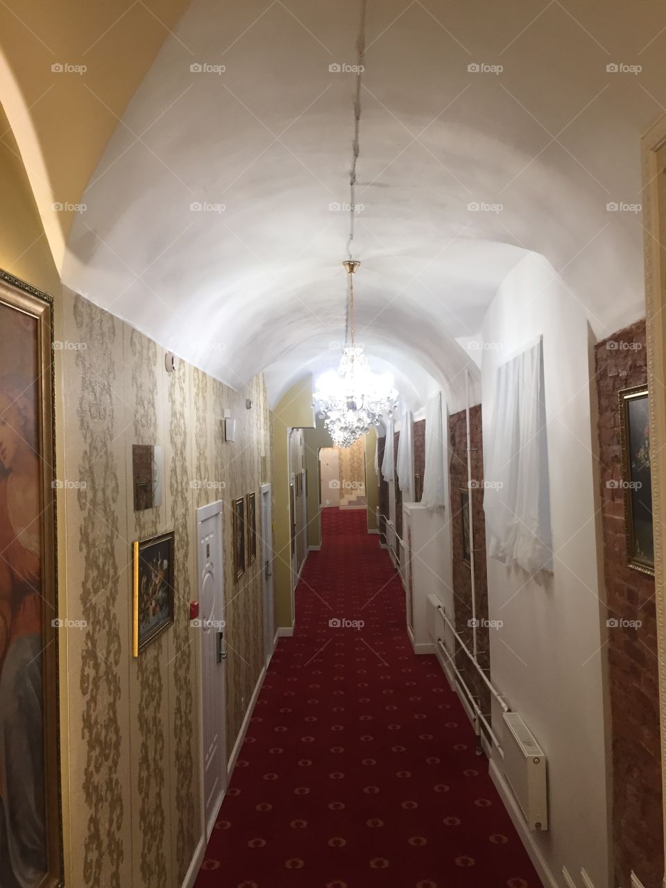 Hotel hallway 