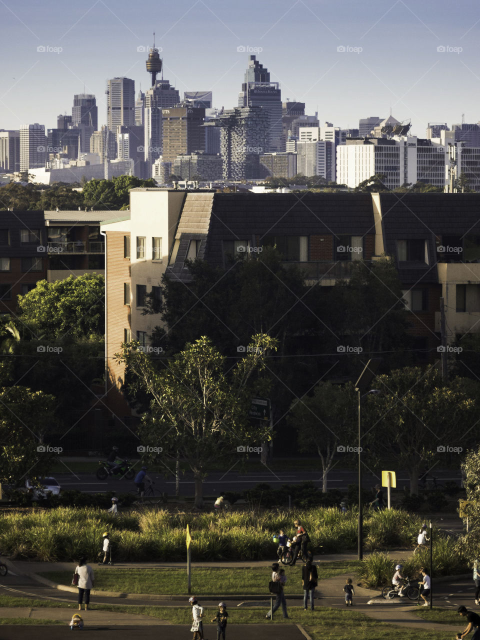 View of sydney cityscape