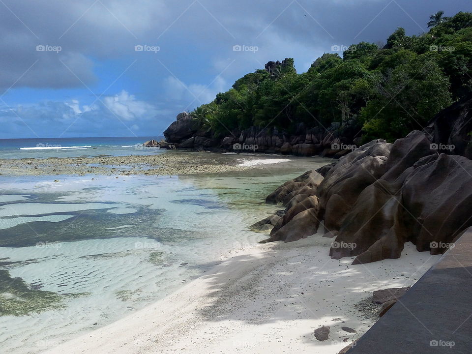 Indian Ocean - Seychelles - La Digue - Anse Severe