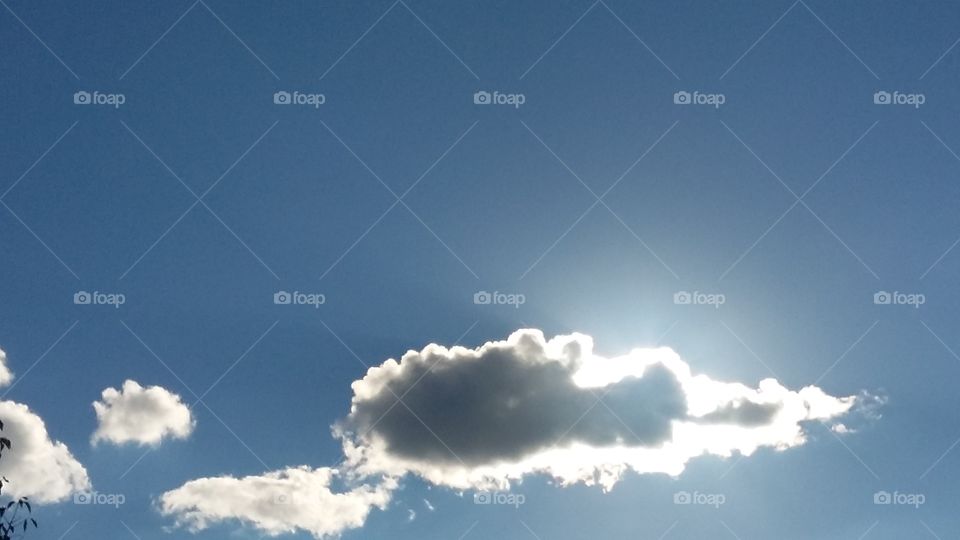 sun cloud