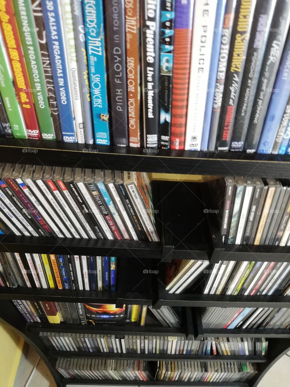 CD and DVD collection
