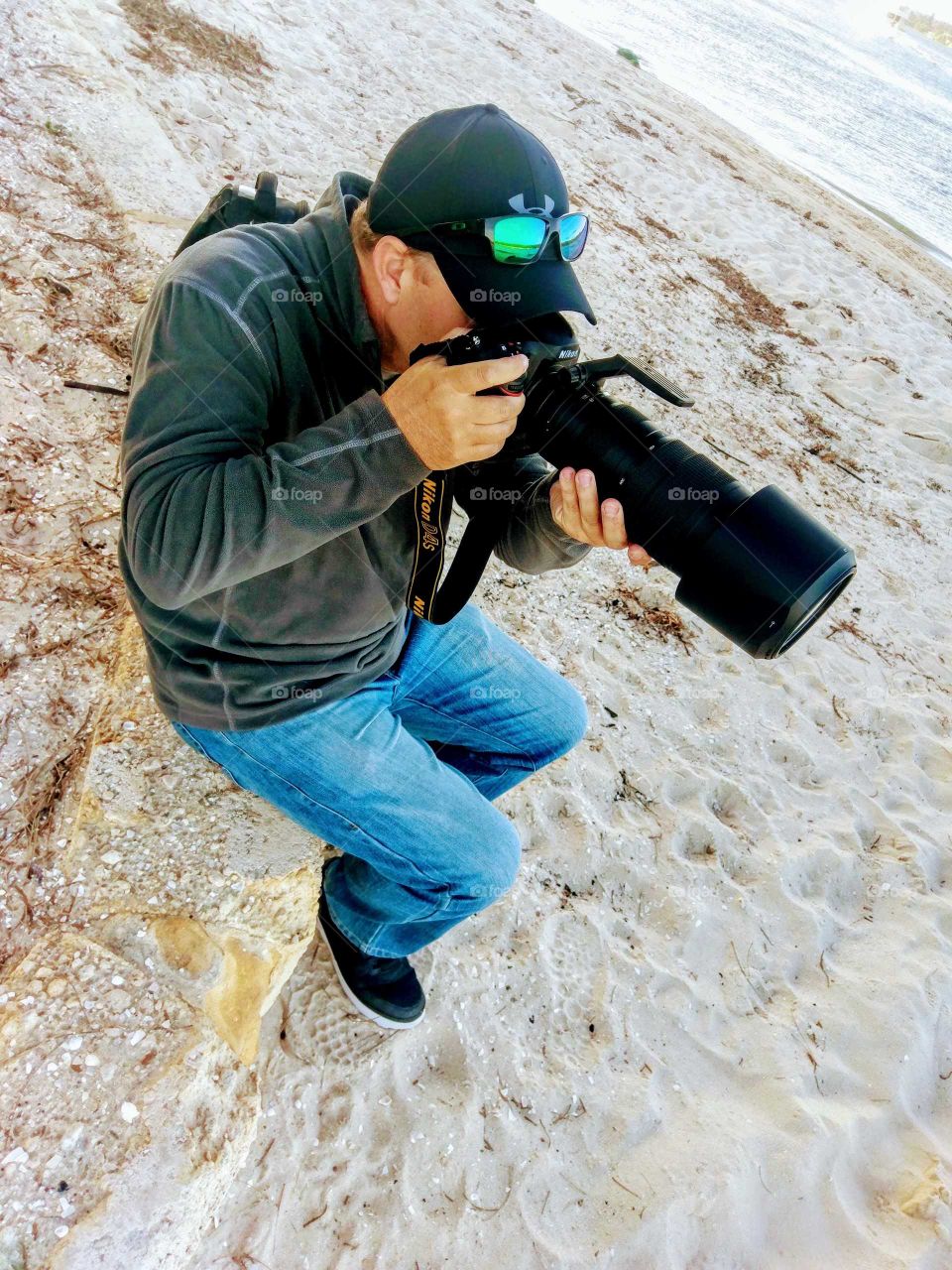 Photographer in action!