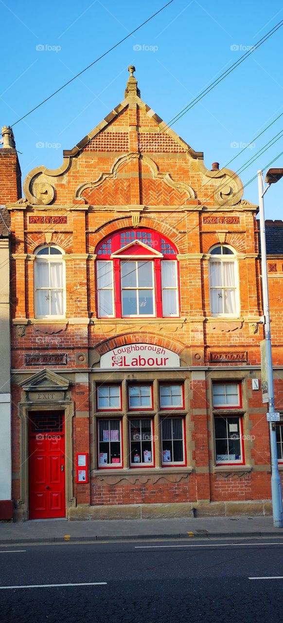Labour Party Headquarters Loughborough England.