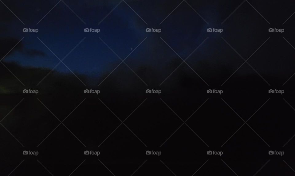 The darkening of the clouds