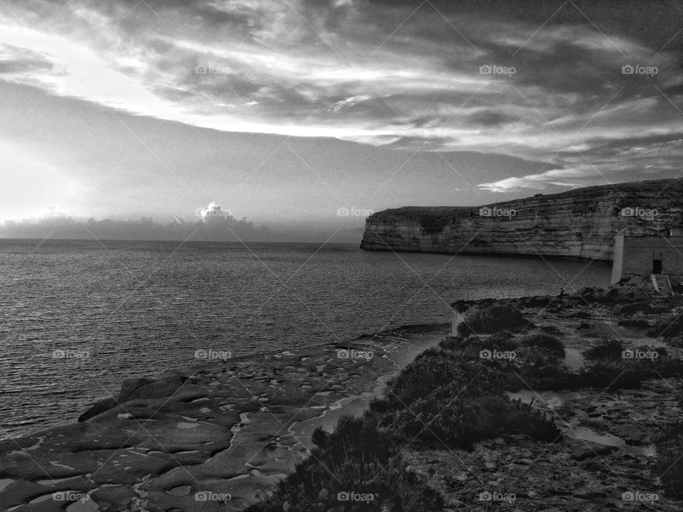 Horizont on Gozo,Malta
Photo in b&w from my vacancies in Malta.