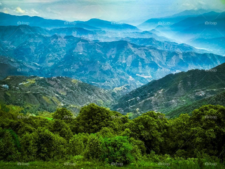 beautiful mountains of chamba