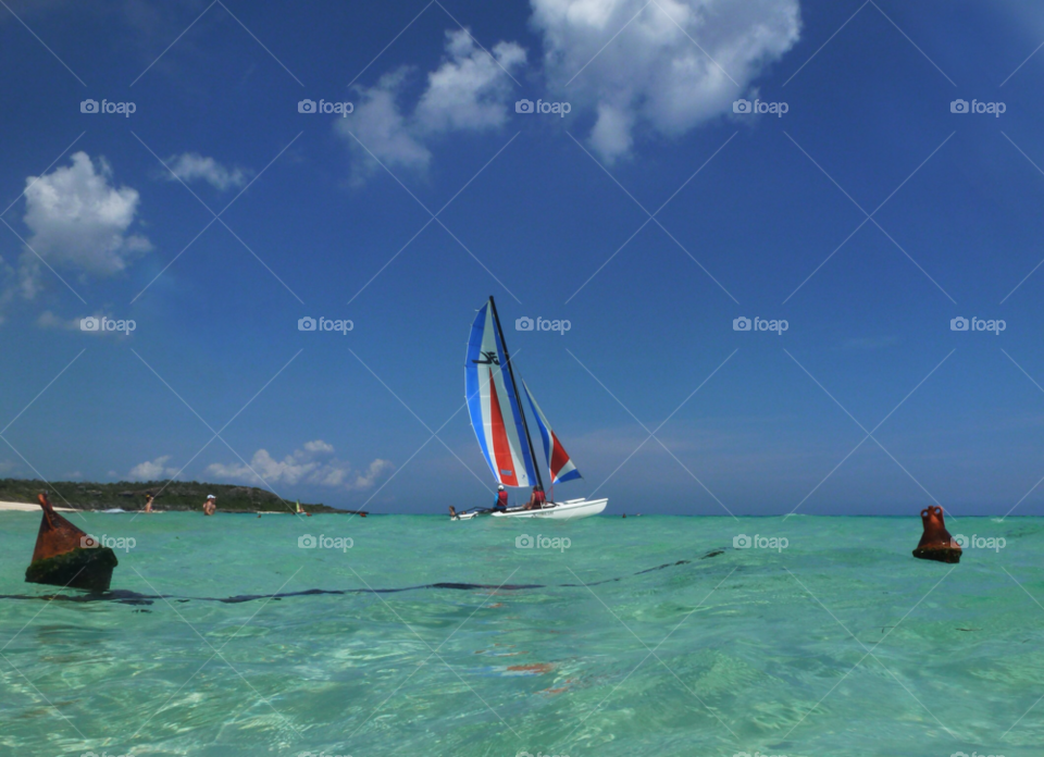 sky clouds yacht cuba by ijbailey