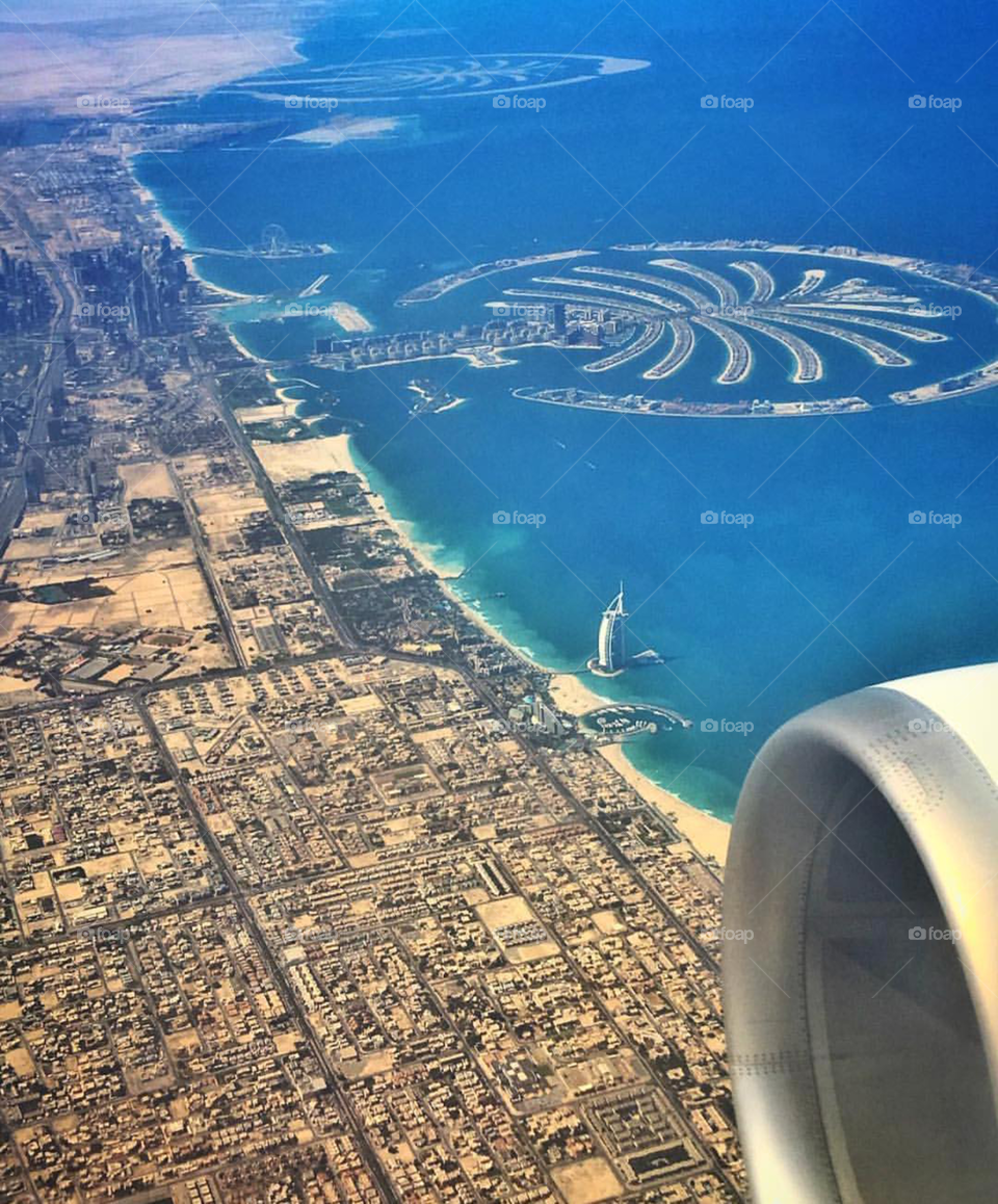 Sky View Dubai Emirates A380