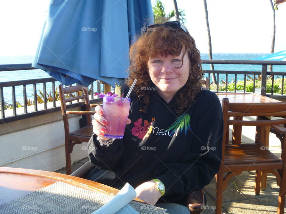 Redhead in Maui 