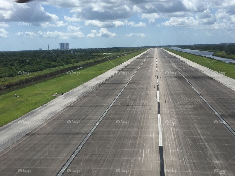 Space Shuttle runway at NASA Cape Canaveral