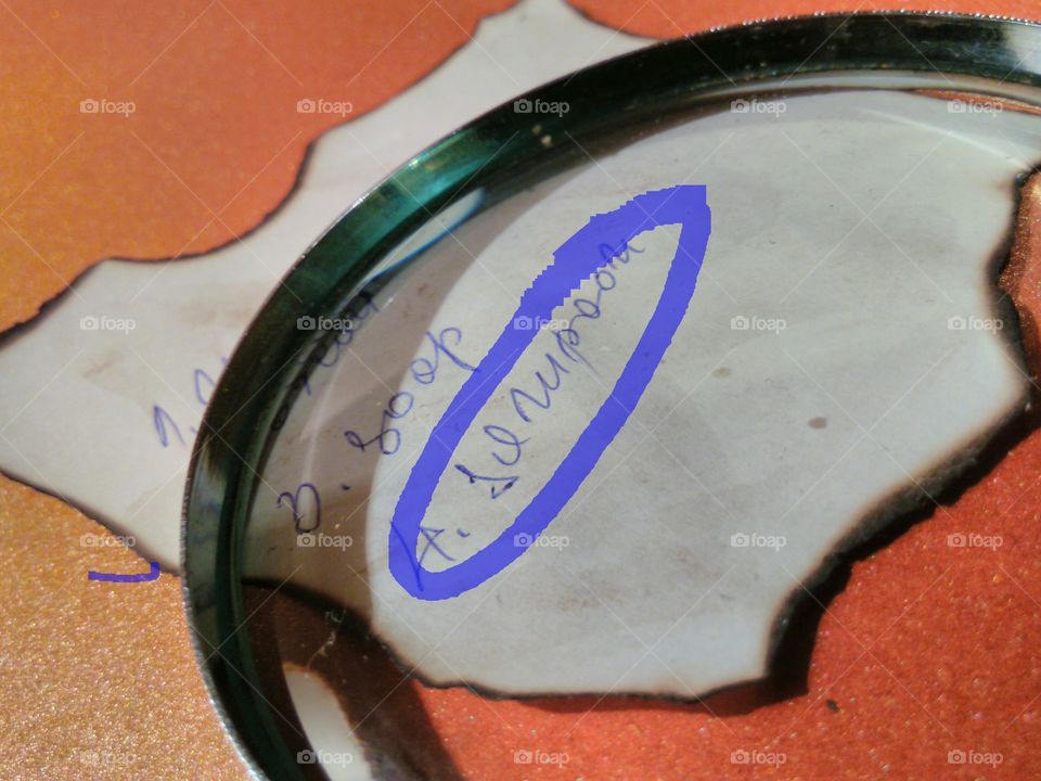 magnifying glass