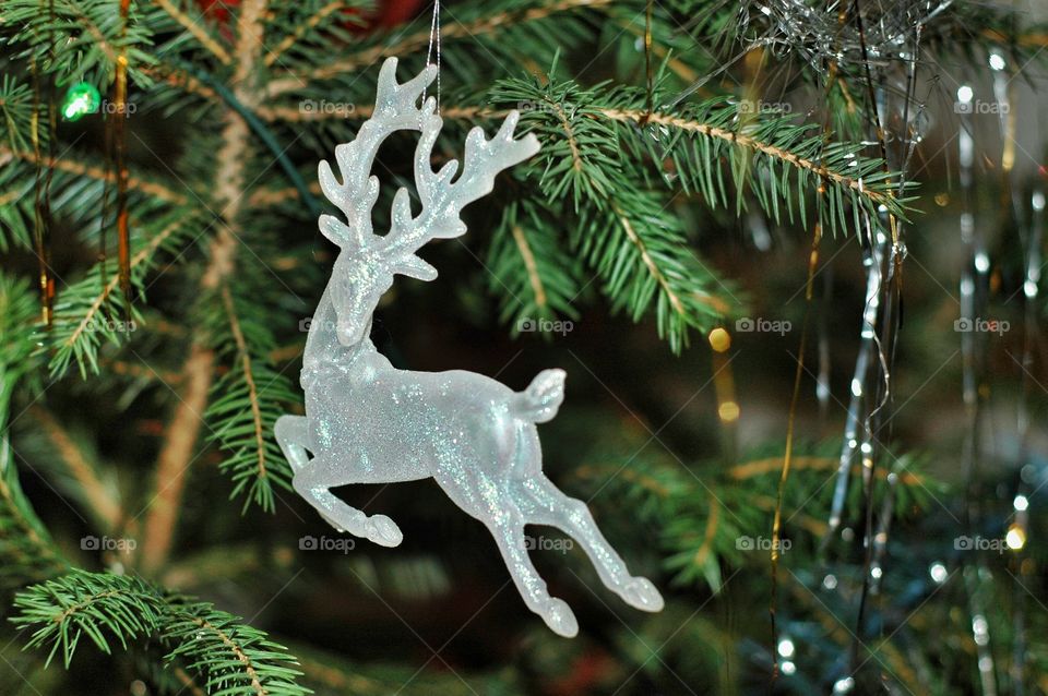 Christmas decorations. Traditional Christmas decorations