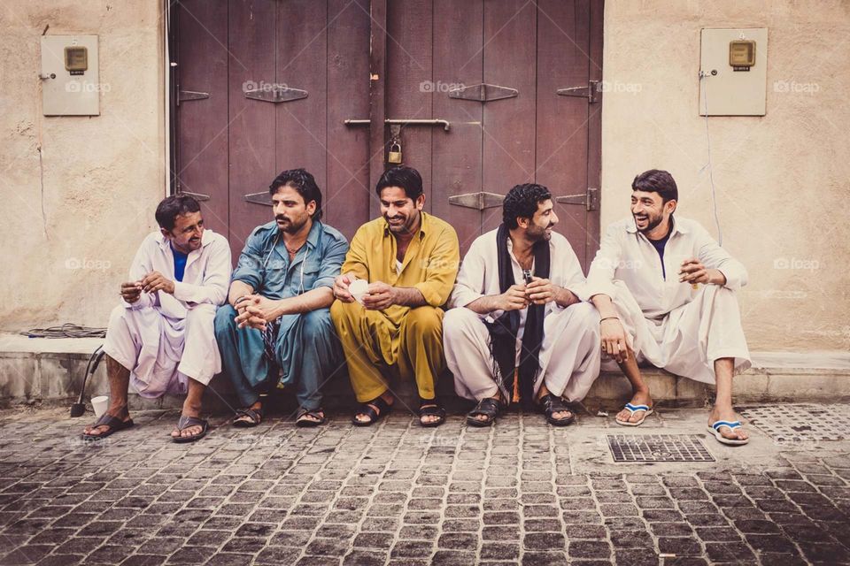 photographing strangers