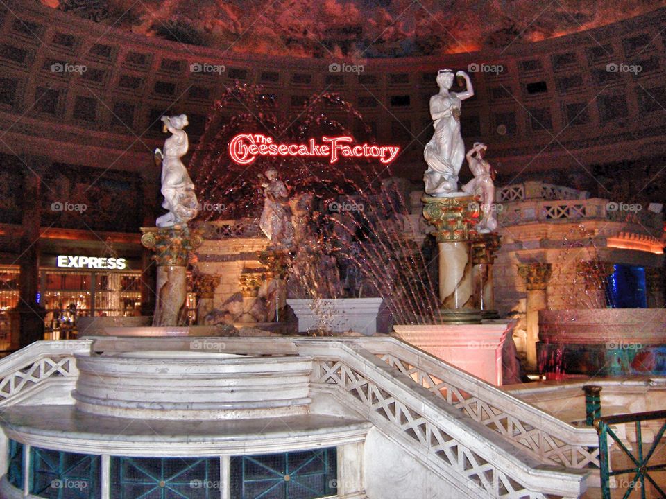 Las Vegas Nevada Cheesecake Factory sign