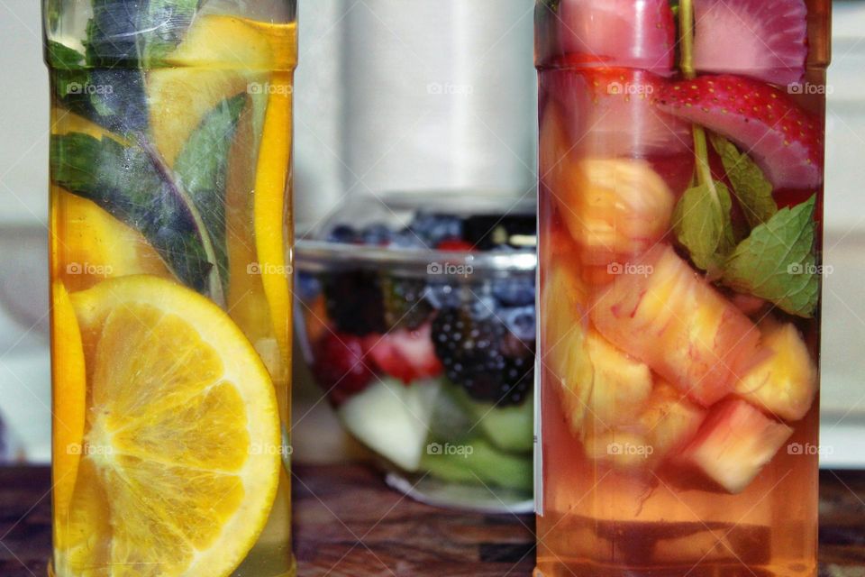 healthy fruit water to give you energy throughout the day