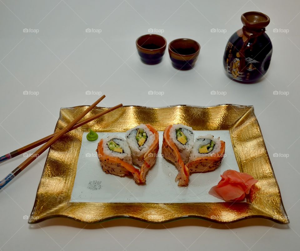 Sushi is more than just a meal; it is an art :) 