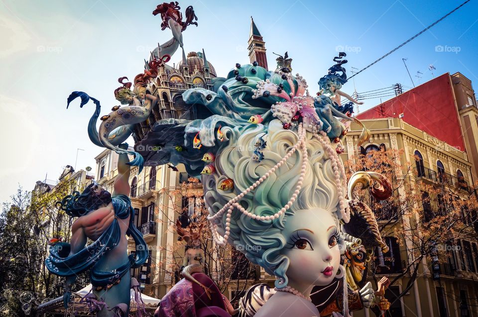 Ya se acercan las Fallas....Falla Maestro Gozalbo-Conde Altea 2015 (Valencia - Spain)