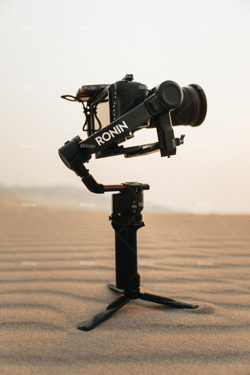 Camera In The Desert
