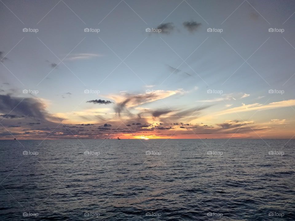 Offshore Sunset