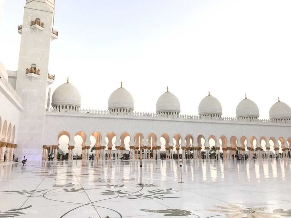 From the world's largest marble mosaic floors to the distinctive bright domes topped with stunning gold leaf spires, every feature and detail in this dimension represents a form of global unity.