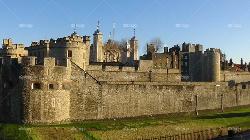 A beautiful fort, with walls still as strong and as beautiful as the country itself, London, UK