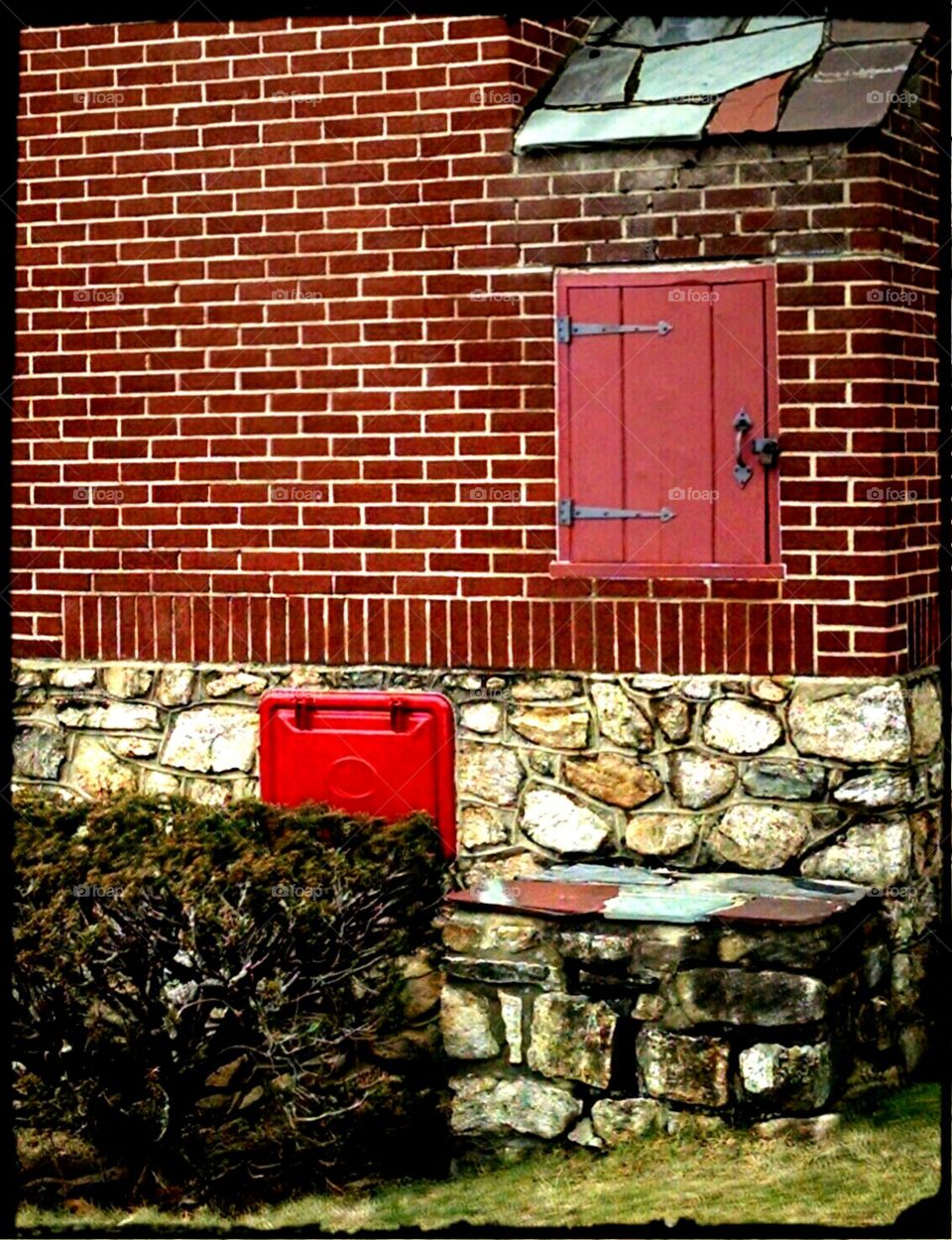 Wall, Brick, Architecture, House, No Person