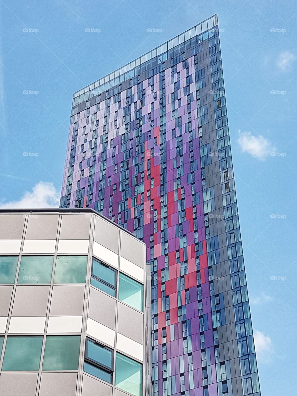 Saffron Square, currently the tallest building in Croydon (2018) UK...