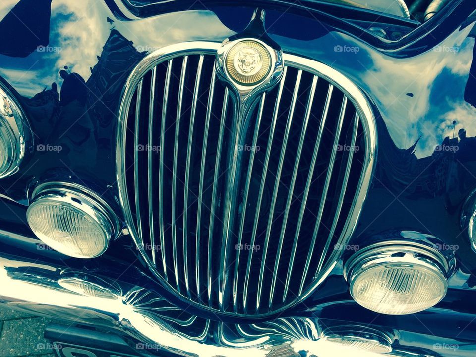 Vintage Jaguar. 