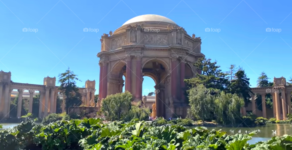 Palace of Fine Arts in San Francisco