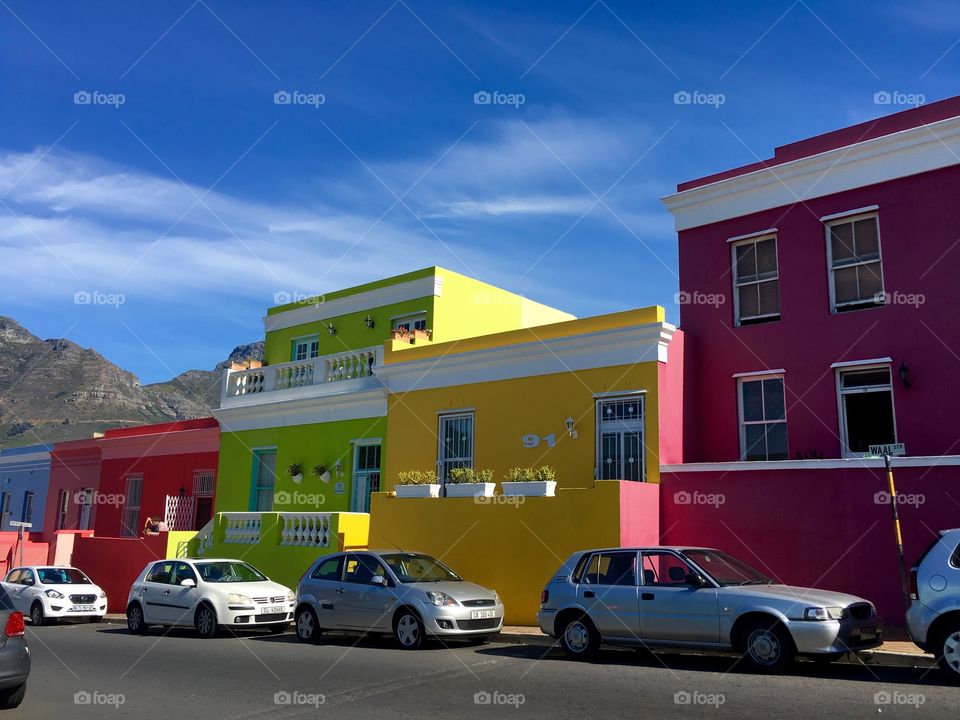 Bo Kaap neighborhood, South Africa
