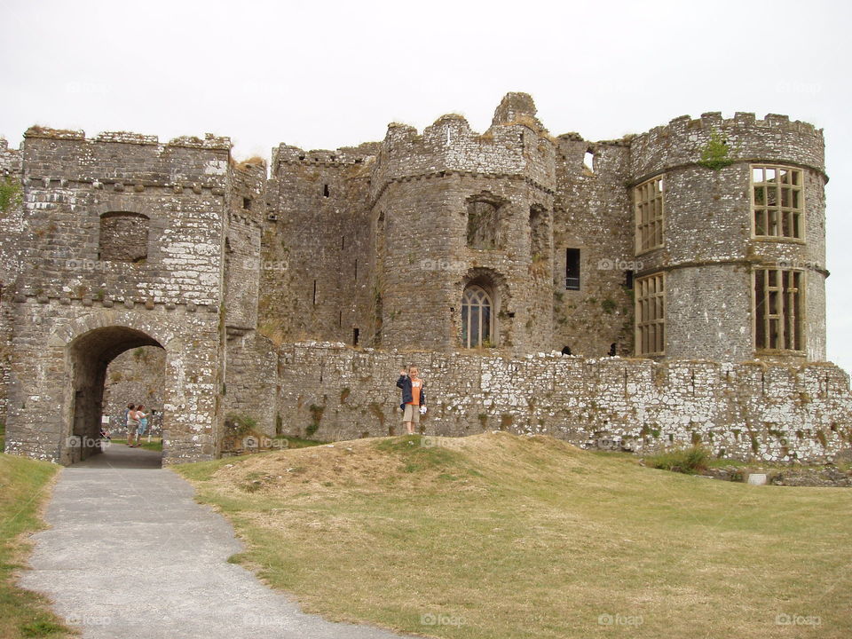 Laugharne castle